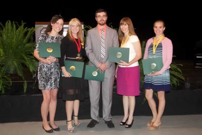 Six Pensacola State College students honored for academic excellence on the All-Florida Academic Tea.