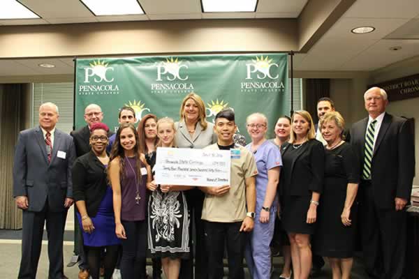 decorative image of SCHOLARSHIP1_2_r1popa , 13 PSC allied health, 1st generation students receive scholarships 2017-01-17 14:11:57