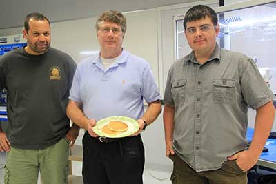 decorative image of pancake-robot2.jpg , Pensacola State College instructor,  students invent Pancake Robot 2017-01-20 10:46:22