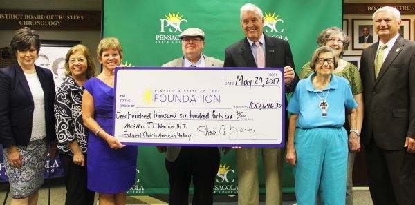 decorative image of 0524-053-1-TT-Wentworth-foundation-2 , T.T. Wentworth Jr. Historical Foundation Establishes Endowed Chair at PSC 2017-05-24 15:43:07