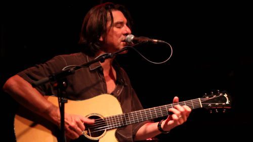 decorative image of Mike-Cooley_concert , Southern rock guitarist Mike Cooley  in solo concert at Pensacola State Dec. 2 2017-11-21 13:14:09