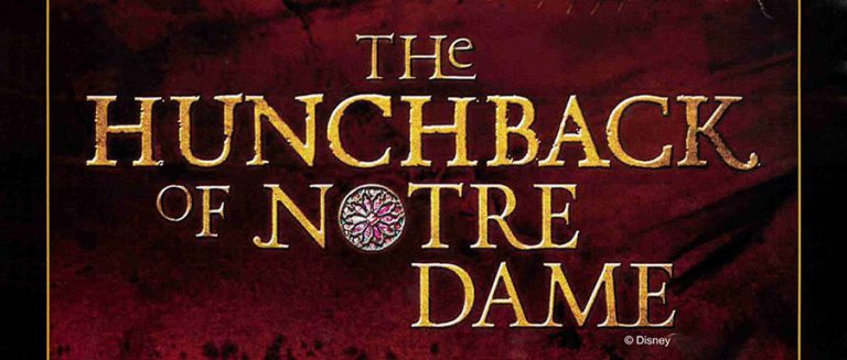 Hunchback of Notre Dame stage play at Pensacola State College Hunchback of Notre Dame stage production poster for Pensacola State College theater event.
