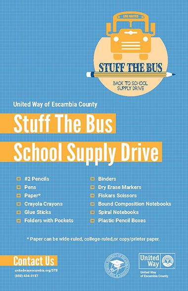 decorative image of Stuff-the-Bus_Supply-List-2019 , Auto Draft 2019-07-16 07:49:17