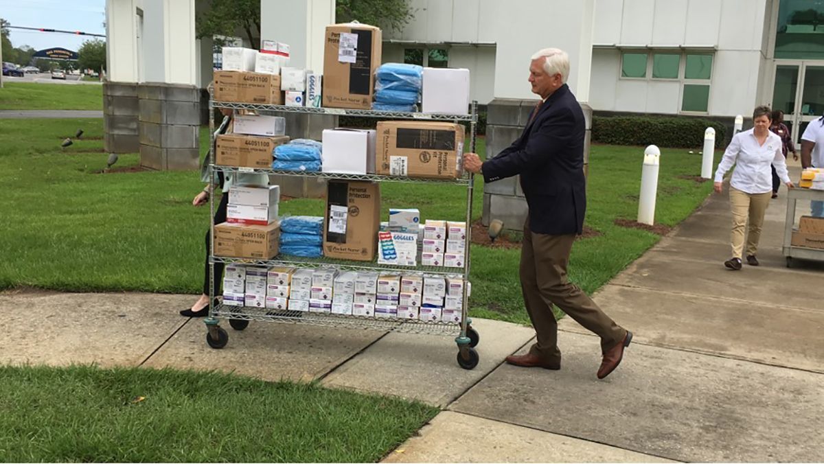 decorative image of meadowspush , Pensacola State College donates medical protective gear to area health care facilities 2020-04-13 09:09:40