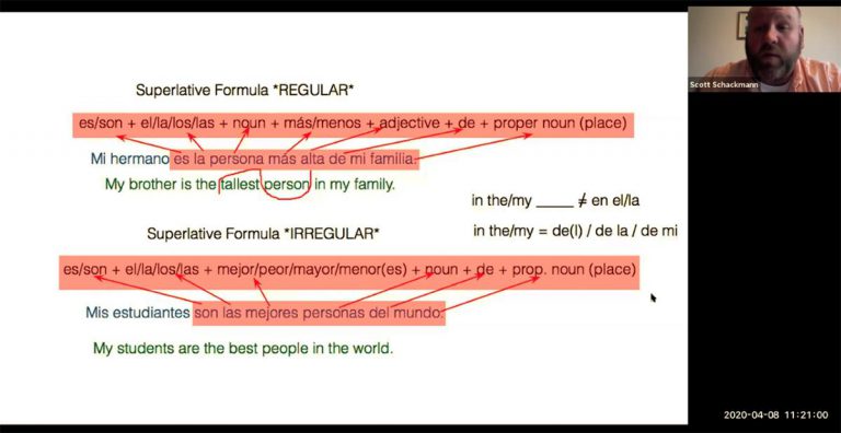 Es/son + el/la/los/las + nqn + más/menos + adjective + de + proper noun (place).