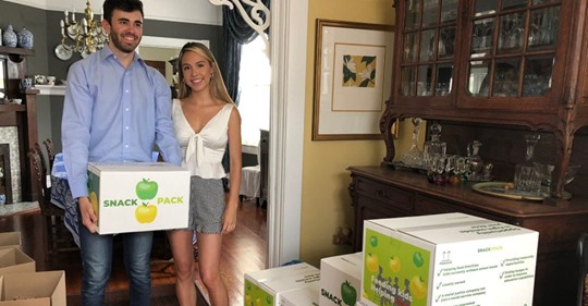 decorative image of kaitlinandandreas , PSC alum helping to feed those in need during pandemic 2020-07-01 14:06:12