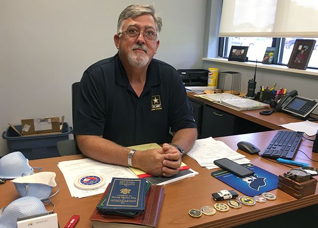 decorative image of ChiefRobGoley , New Pensacola State College police chief is also an alumnus 2020-08-07 09:14:26