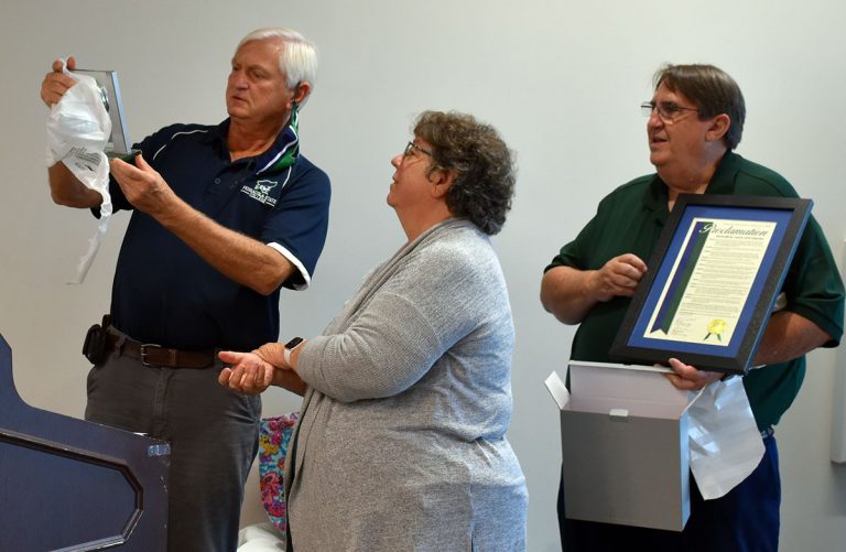 Dedicated farewell to Gean Ann Emond, a beloved college icon and humorist at Pensacola State College.