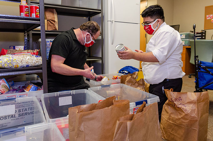 decorative image of FoodBank-002-3 , Pensacola State’s SkillsUSA chapter helps rebuild Warrington campus food pantry with help from Lowe’s 2021-02-25 10:56:14