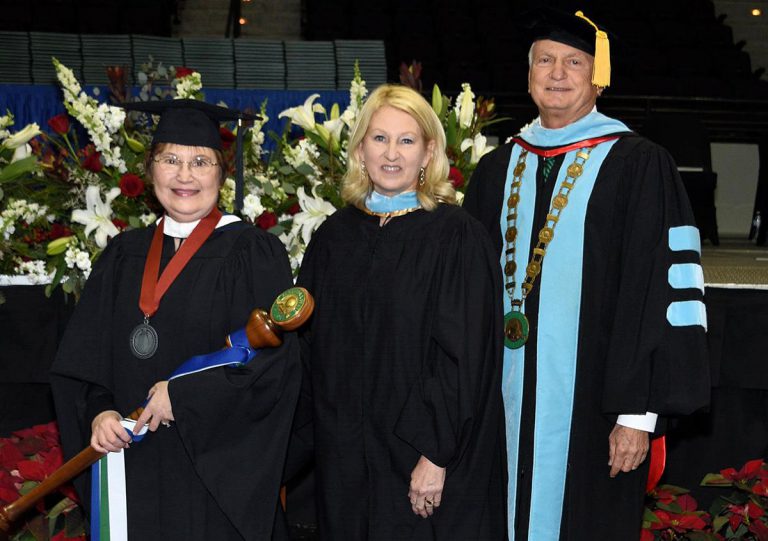 Optimized ALT text highlighting Susan Morgan's retirement and her leadership in humanities and socia.