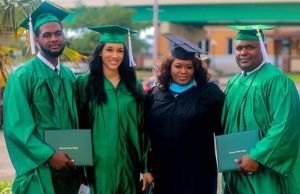 decorative image of Hurds , PSC grads, family celebrate at May 9 commencement 2021-05-13 10:51:45