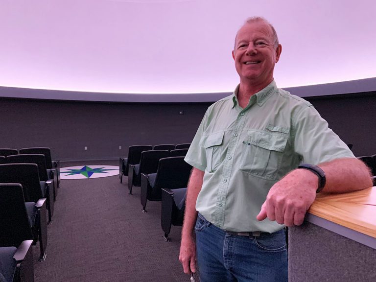 Planetarium open for group visits after hurricane Sally repair.