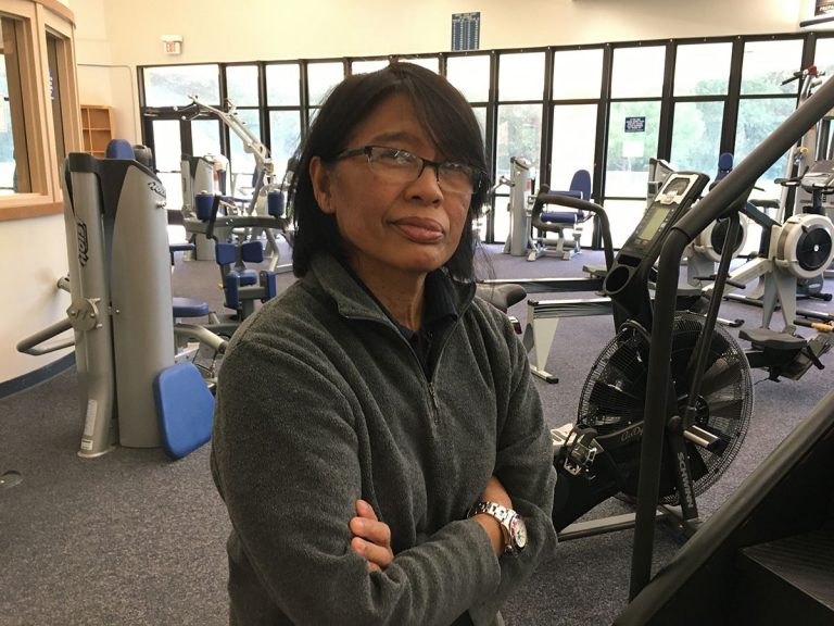 Caresse Galiza at Milton campus L.I.F.E. Fitness Center Caresse Galiza, new leader at Milton campus L.I.F.E. Fitness Center and Student Activities, promotin.