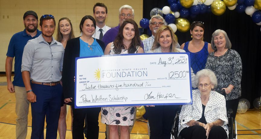 decorative image of groupshot , Scholarship created for Patrice Whitten, who helped cultivate hundreds of scholarships, raise millions for PSC 2021-08-04 14:16:55