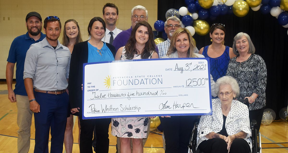 decorative image of groupshot , Scholarship created for Patrice Whitten, who helped cultivate hundreds of scholarships, raise millions for PSC 2021-08-04 14:16:55