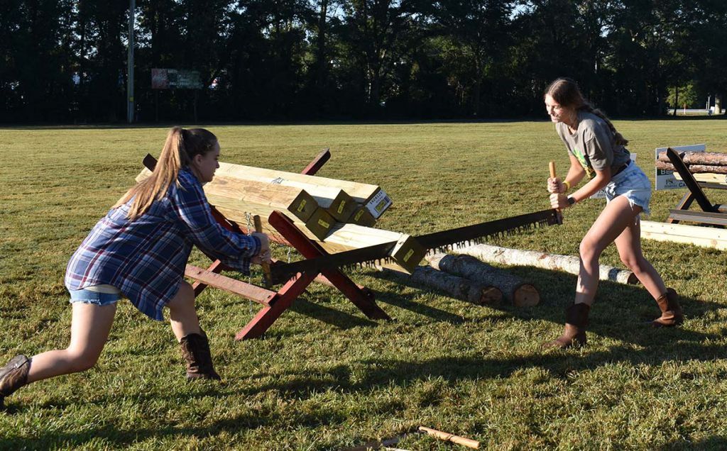 decorative image of crosscutting-1 , PSC Lumberjack Festival brings out variety of sports and outdoor enthusiasts 2021-10-12 16:13:37