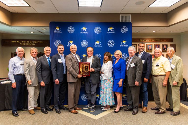 Pensacola State College honors James Reeves as a PSC Foundation Fellow for his dedicated support.