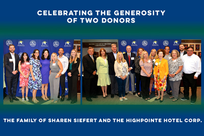 decorative image of 2-donors-2-SM , PSC receives financial gifts that will fund scholarship, training and conference center 2022-07-20 13:22:11