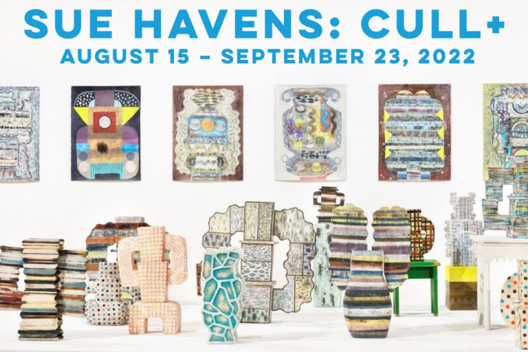 Sue Havens’ ‘Cull+’ art exhibit opening at Anna Lamar Switzer Center for Visual Arts.