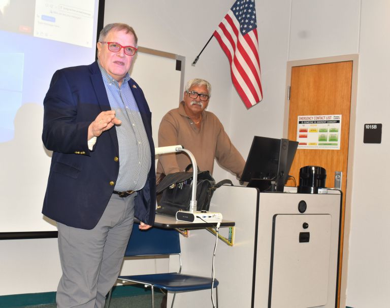 Celebrating Austin Pugh, PSC alumnus, as the first Valentino Wall of Fame champion for outstanding a.