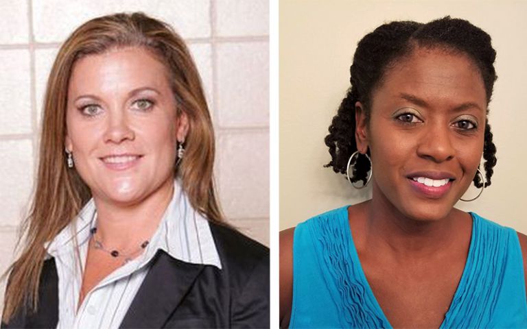 Honoring Women’s Basketball Hall of Fame Inductees Prominent women’s basketball figures Chanda Rigby and Carla Williams honored at 2024 FCSAA Hall of F.