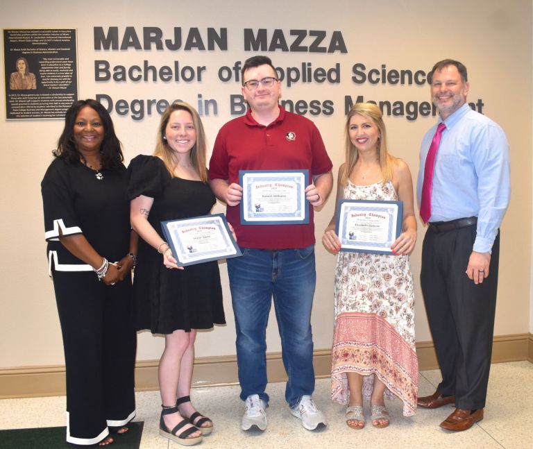 Students excel in strategic management competition at Pensacola State College.