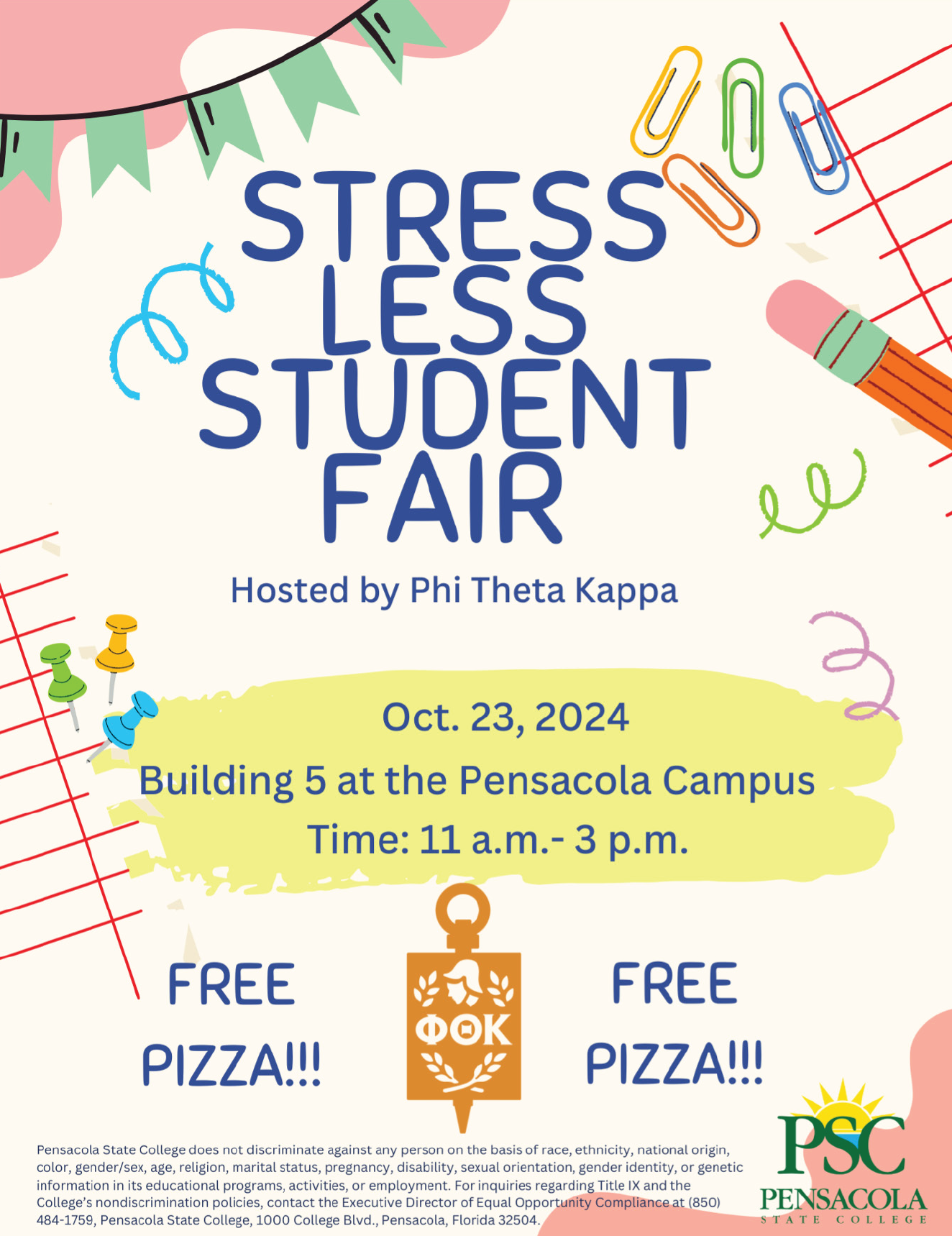 decorative image of Strees , Stress Less Student Fair 2024 2024-10-17 13:16:08