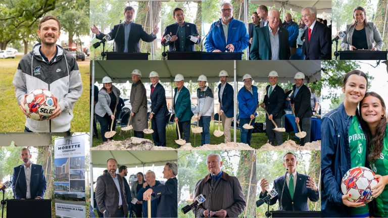 New Soccer Complex for PSC Women’s Soccer Team Modern soccer facility under construction for PSC women’s soccer championship team.