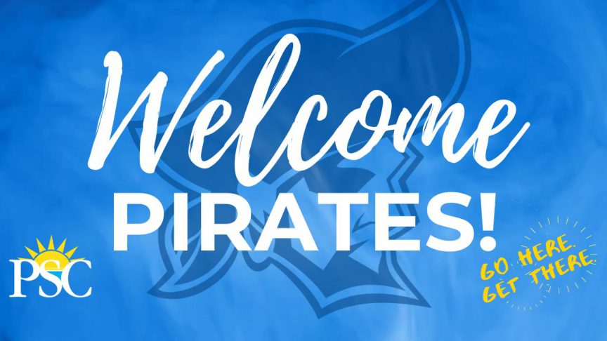 decorative image of Digital-Sign-Welcome-Back-Pirates-2 , Pensacola State Spring Semester Welcome Week 2025-01-08 11:39:59