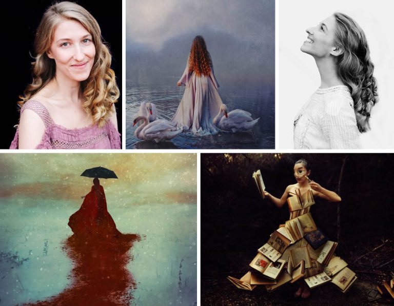 Dreamlike female portrait with wavy hair and soft pink top Portrait of a young woman with wavy hair, smiling, in a pink top, representing creative arts and hig.