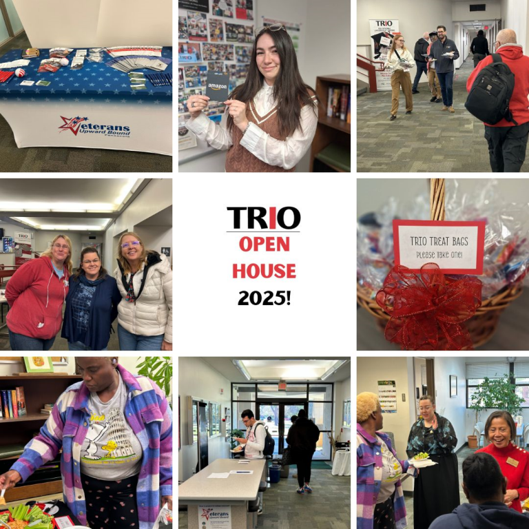 Accessible college event showcasing student programs and community engagement.