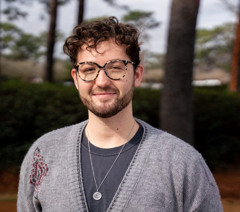 Portrait of Will King, staff member featured in the Pensacola State College staff spotlight.