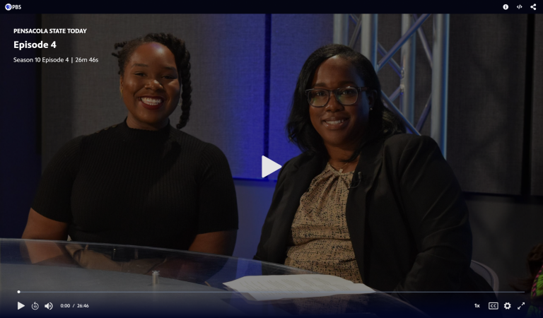 Diverse hosts discuss college updates and student success stories.