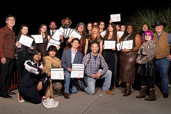 Decorative image of PSC Visual Arts Students ADDY Awards.