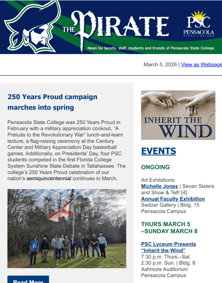 Decorative image of the Pirate Newsletter 030526.