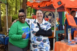 Decorative image of the Festival of Flowers.