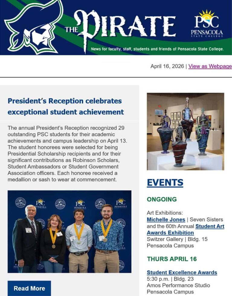 Decorative image of the Pirate Newsletter 042226