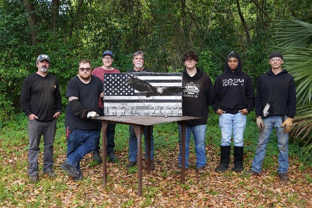 PSC students and instructors at the 2026 Welding Engineering Competition.