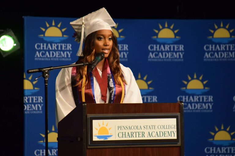 Charter Academy graduate Joi Wilmer.