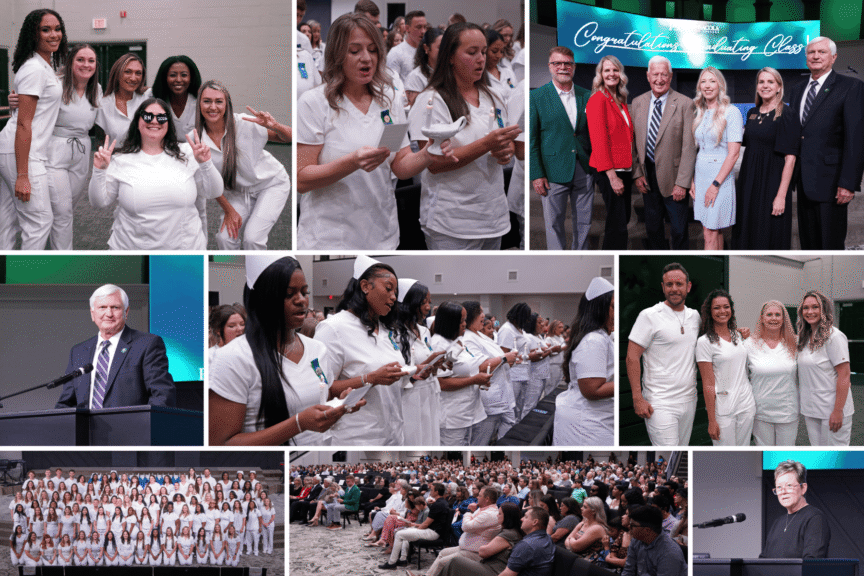 The Pensacola State College Nursing Department celebrated its Spring 2026 Pinning Ceremony on April 30 at First Pentecostal Church in Pensacola.