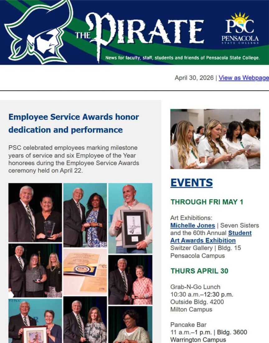 Image of the Pirate Newsletter 043026