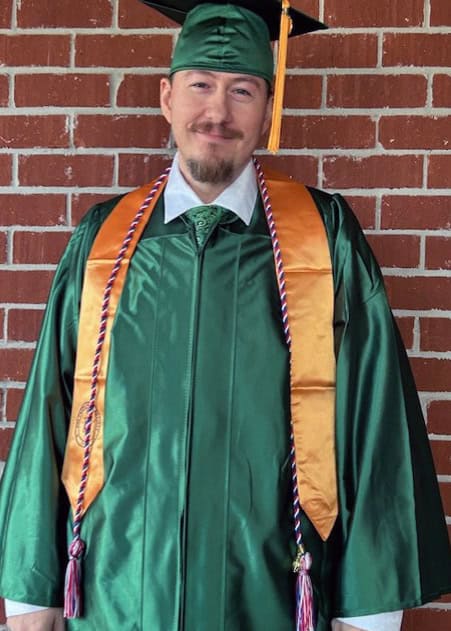 PSC cybersecurity graduate and B.A.S. student William Yarbrough.