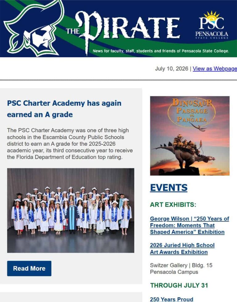 Image of the Pirate Newsletter 071026.