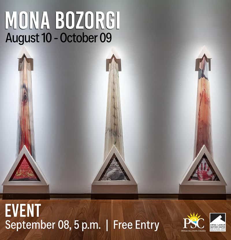 Image of Mona Bozorgi Exhibition.