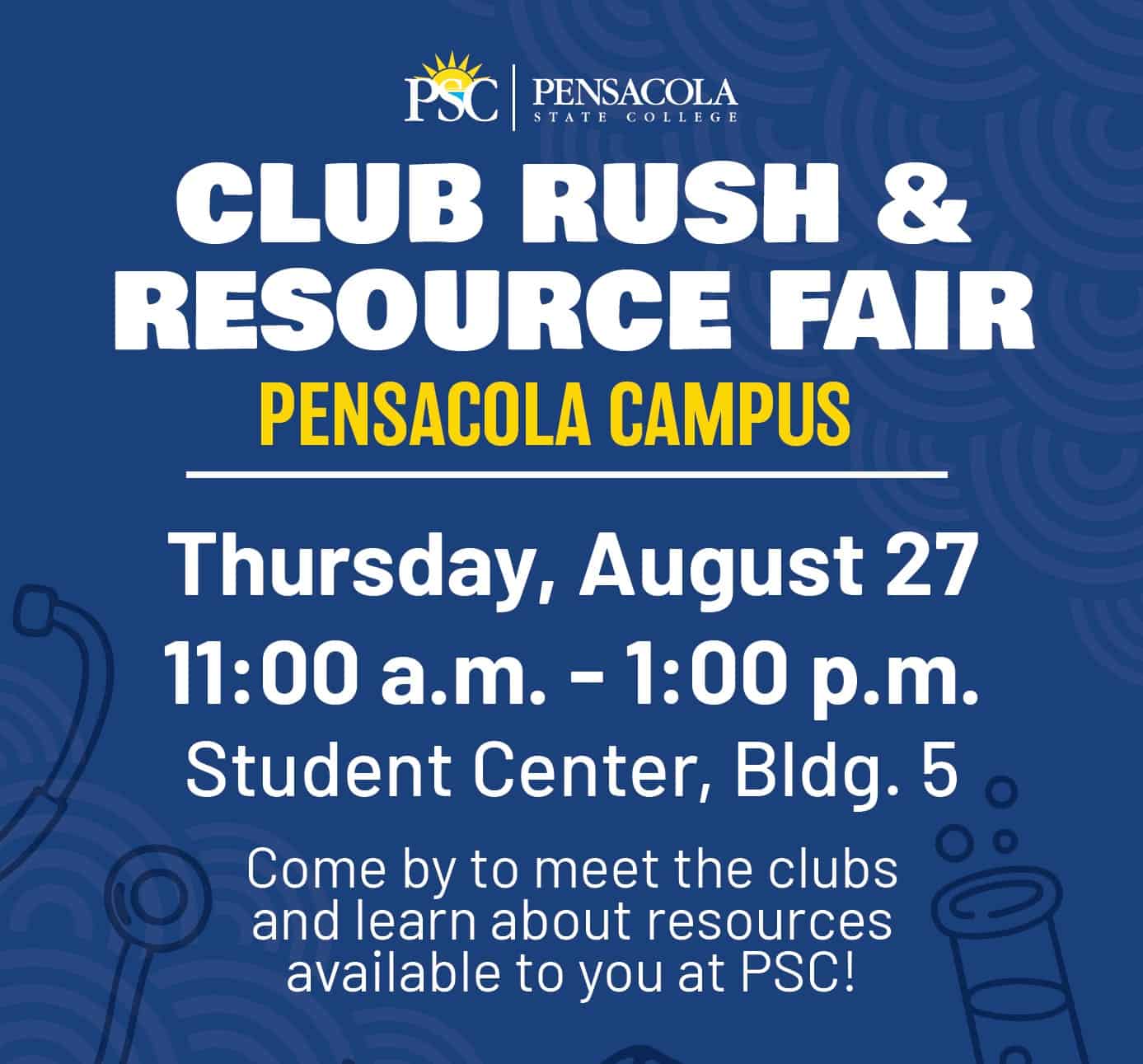 Club Rusg Pensacola Campus.