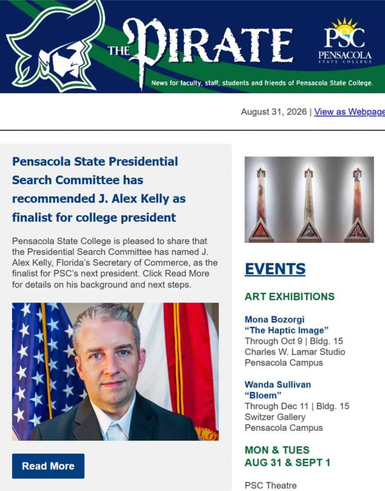 Image of the Pirate Newsletter 083126.