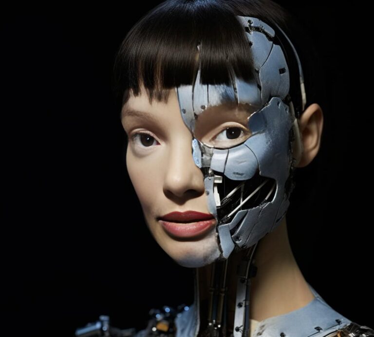 AI-Da robot artist.