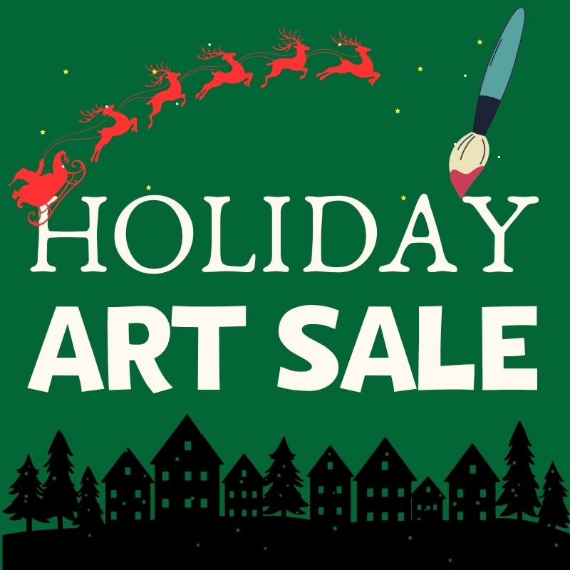 Decorative image of the Holiday Art Market.