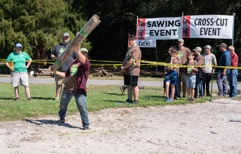 Image of Lumberjack Festival Contestant.