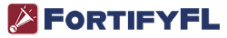 FortifyFL logo with blue text